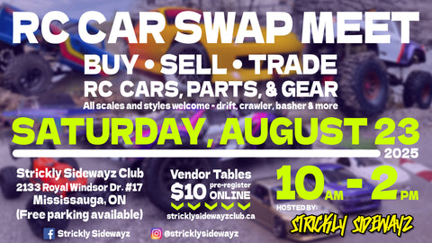 RC Car Swap Meet @ Strickly Sidewayz #SSCSM2025