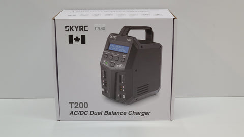 SkyRC T200 AC/DC Dual Balance Charger SK-100155-03