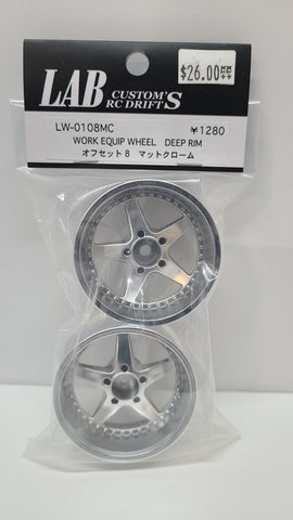 LAB Work Equip Wheel Deep Rim Offset 8 2-Pack LW-0108MC