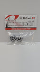 Reve-D Aluminum Spring Retainer 6mm 2-Pack RD-007-6