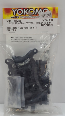 Yokomo Rear Motor Conversion Kit For YD-2 Y2-RMC