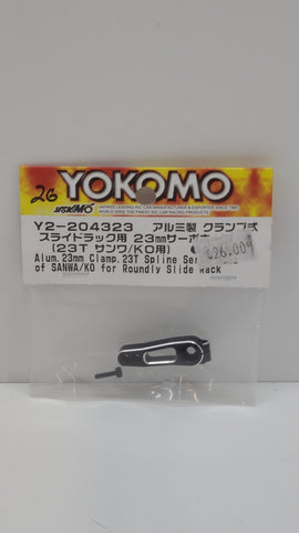 Yokomo Alum 23mm Clamp 23T Spline Servo Horn Of Sanwa/KO For Roundly Slide Rack Y2-204323