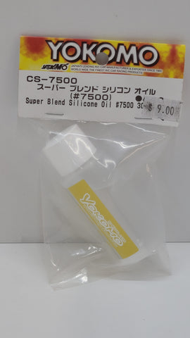 Yokomo Super Blend Silicone Gear Diff Oil 7500 30cc CS-7500