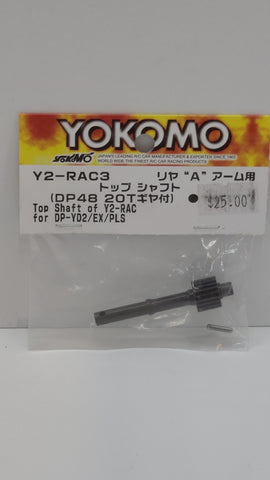 Yokomo Top Shaft Of Y2-RAC For DP-YD2/EX/PLS Y2-RAC3