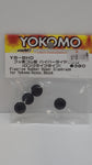 Yokomo Fluorine Rubber Hyper Diaphragm For Yokomo/Associated Shock Black YS-8HD