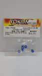 Yokomo High Grade Blue P3 "O" Ring 8 pcs YS-7HG