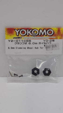 Yokomo 6.0mm Clamping Wheel Hub For YD-2 Y2-011CB6