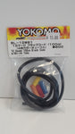 Yokomo 12 Gauge 100cm Black Code w/Shrink Tube BL-12WB1